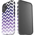 Chevron Purple Ombre iPhone 16 Plus Impact Case